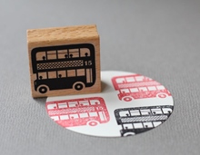 Stempel Bus Doppeldecker