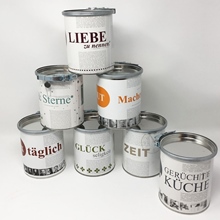 Dose Blechdose mit Inhalt
