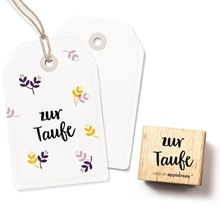 Stempel zur Taufe