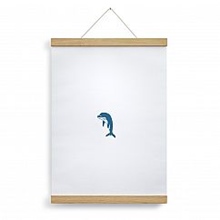 Posterleiste Eiche/ Magnet zum Hngen