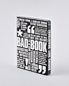 Notizbuch Graphic L Bad Book