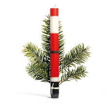 Kerze XMas Weihnachsmann