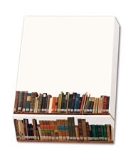 Notizblock Bcher die Klosterbibliothek