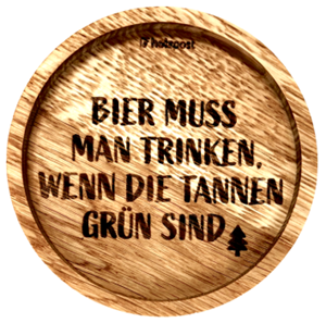 Untersetzer Eiche Tannen