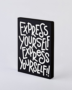 Notizbuch Graphic L Express Yourself