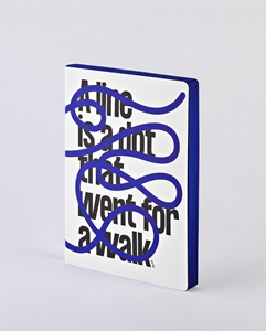 Notizbuch Graphic L A Line is a Dot