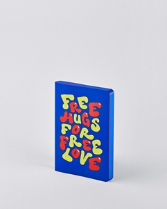 Notizbuch Graphic S Free Hugs by Jan P